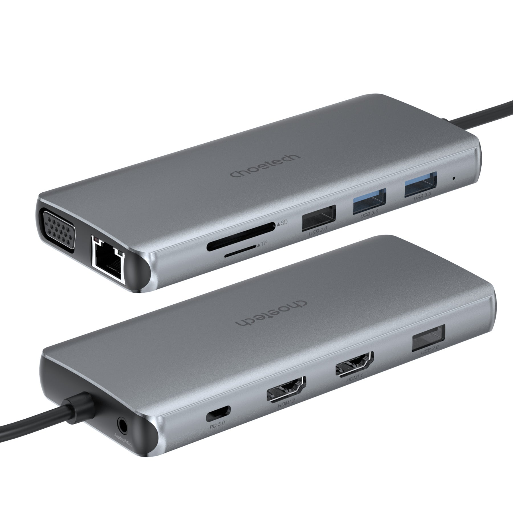 12-in-1 USB Type-C マルチハブ HUB-M26-V2