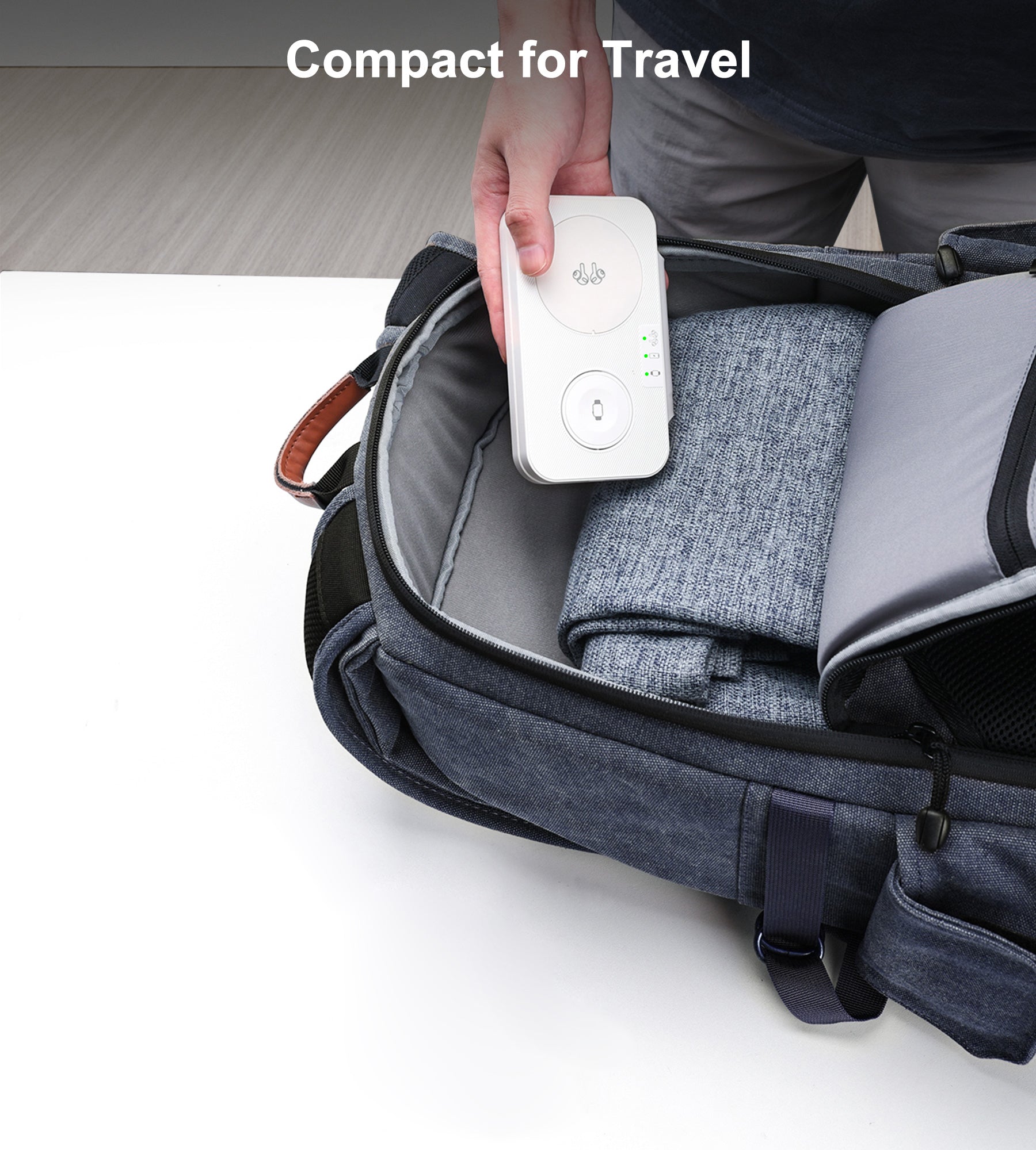 3-in-1 磁気ワイヤレス急速充電器 MagSafe 折り畳み式 スマホスタンド T616-F
