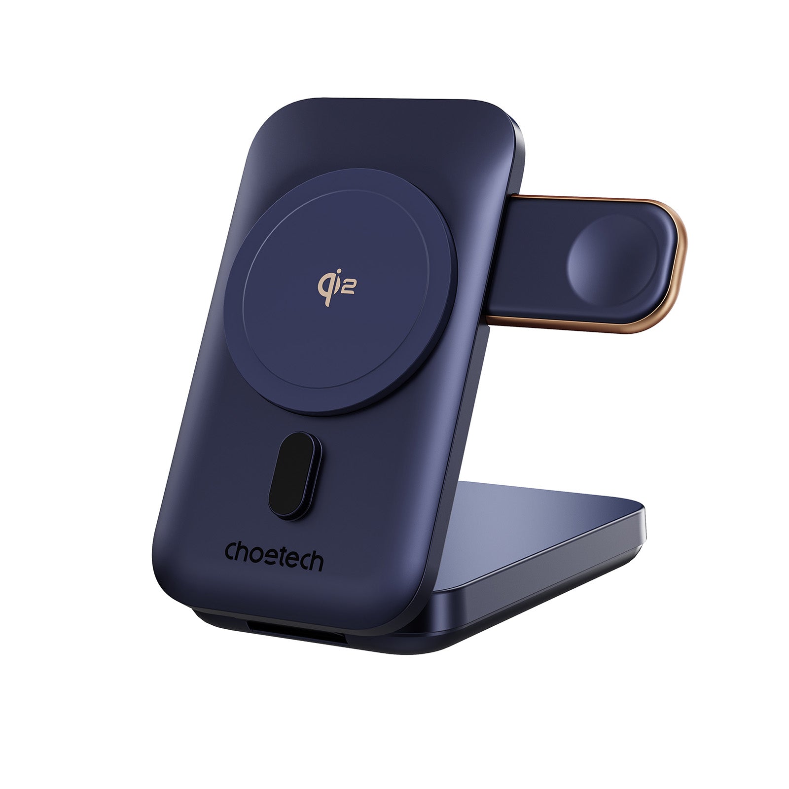 Qi2 MagLeapワイヤレス充電パワーバンク 最大15W充電 USB Type-Cポートで対応 折りたたみ式スタンド B750