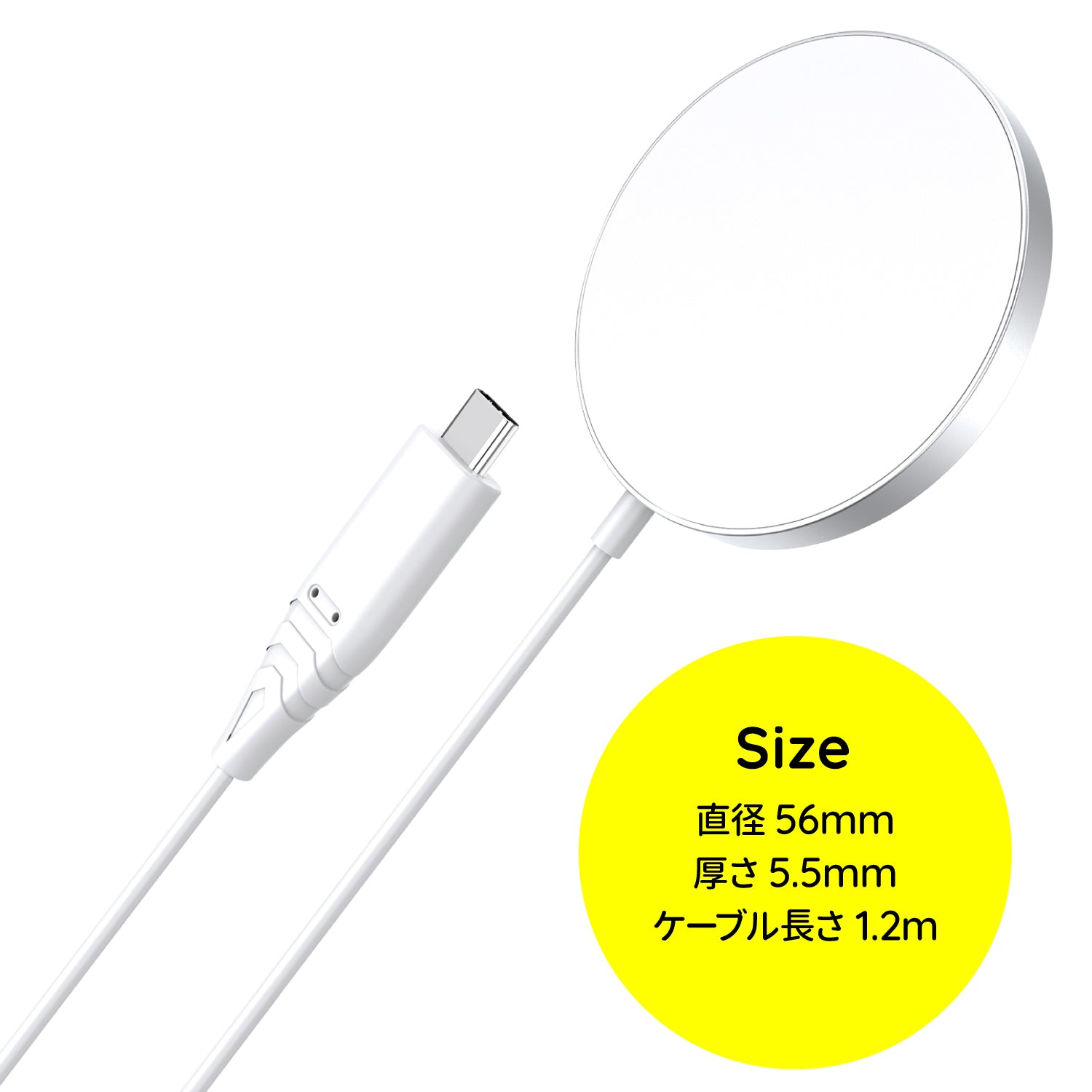 MagSafeワイヤレス充電器 15W T518-F