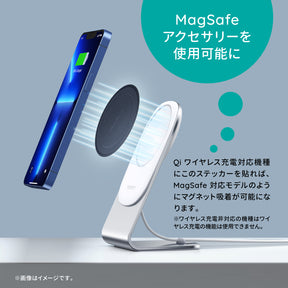 マグネット式 磁気スマートステッカー２枚